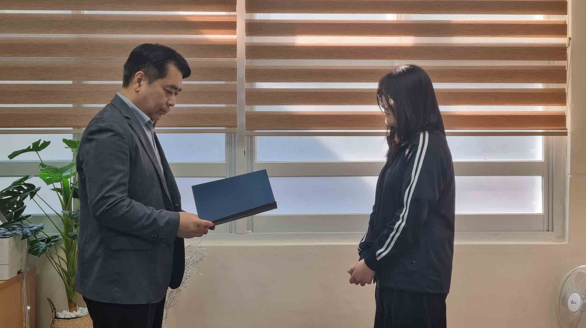 2026학년도 임명장 수여